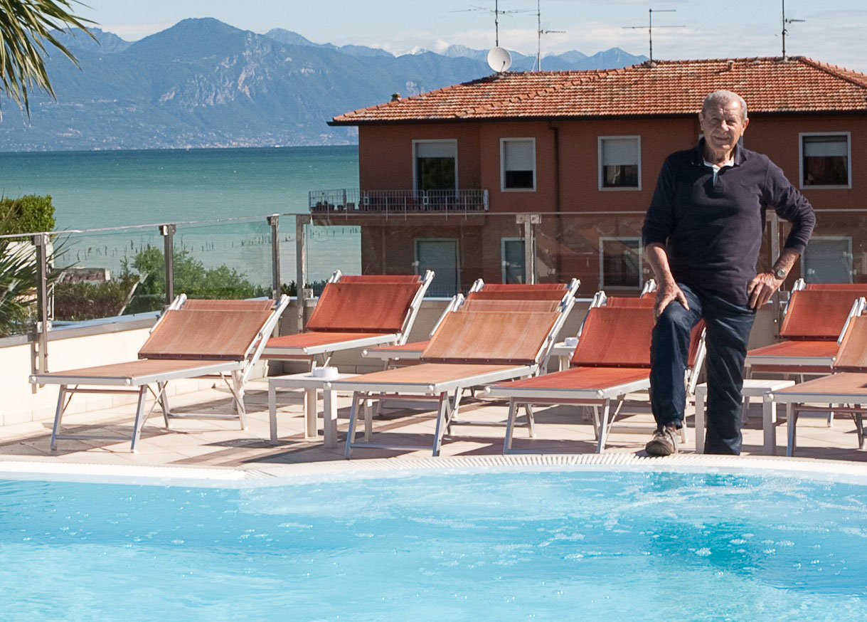 Famiglia dell’Hotel Arena a Sirmione