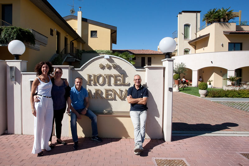 Hotel Arena a Sirmione, storia e tradizione familiare