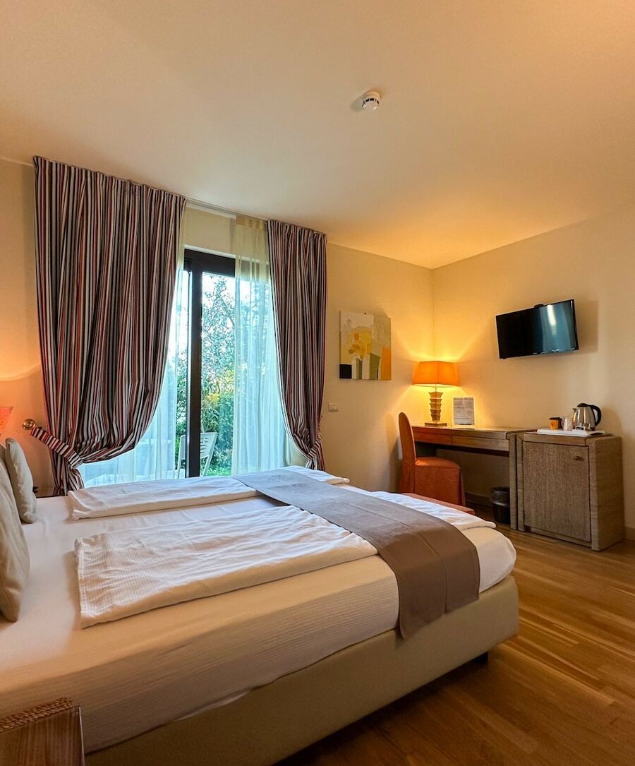 Doppelzimmer Comfort | Mehr Platz, mit Balkon oder Patio.