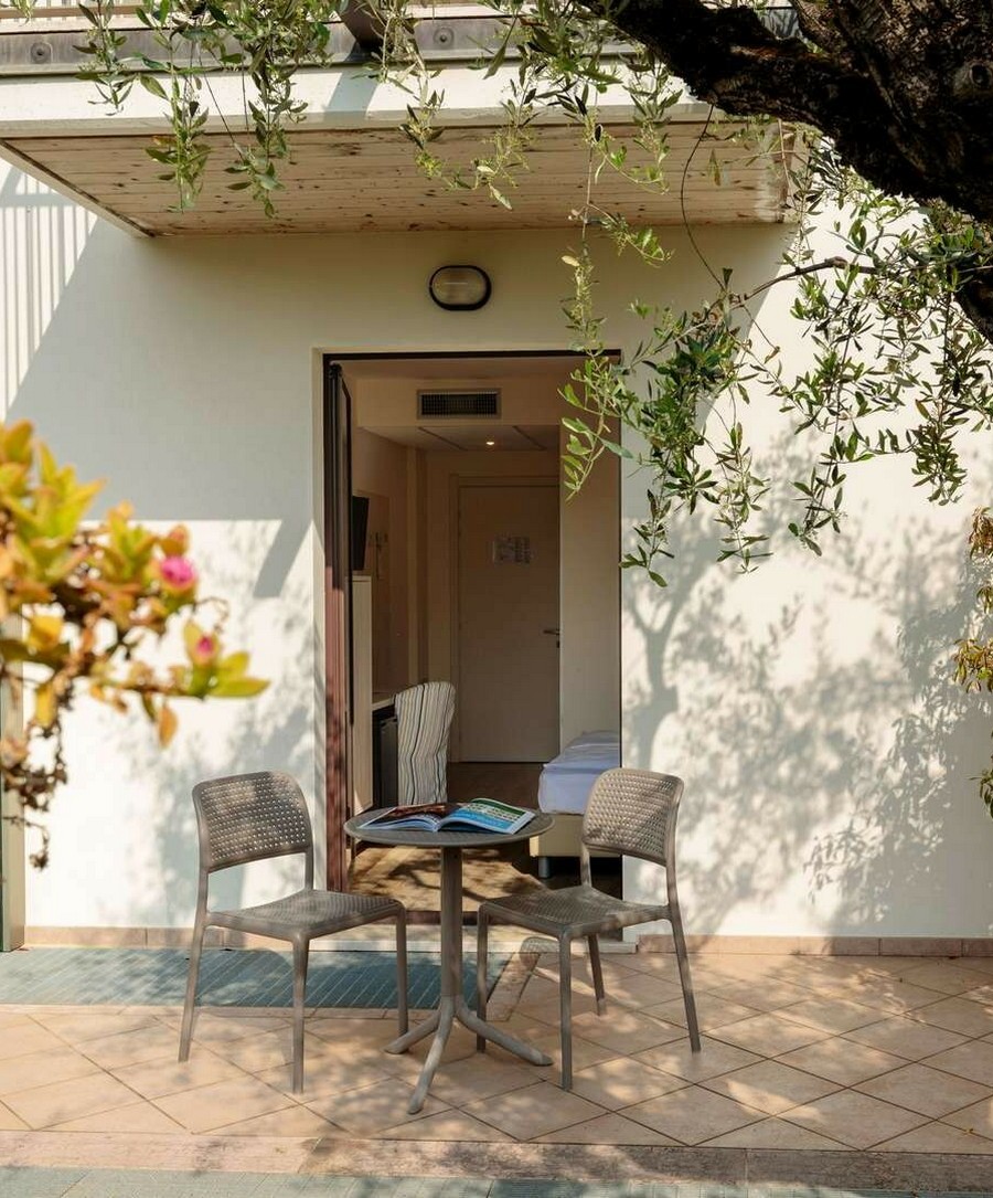 Doppelzimmer Superior mit Balkon oder Patio | Mehr Stil und Raum im Freien.